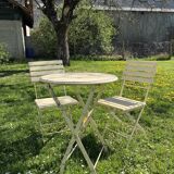 "Bistro Paris" folding set – Table + 2 chairs