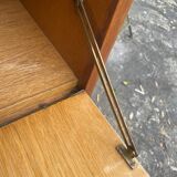 Side table on wheels