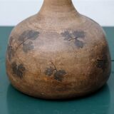 Large terracotta lamp from the 70s