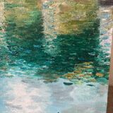 Riverboats on the Seine, signed