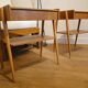 Pair of bedside teaks in AB Carlström & Co Möbelfabrik 1960