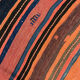 Vintage persian kilim rug- handmade oriental flat-weave rug- 125x363cm