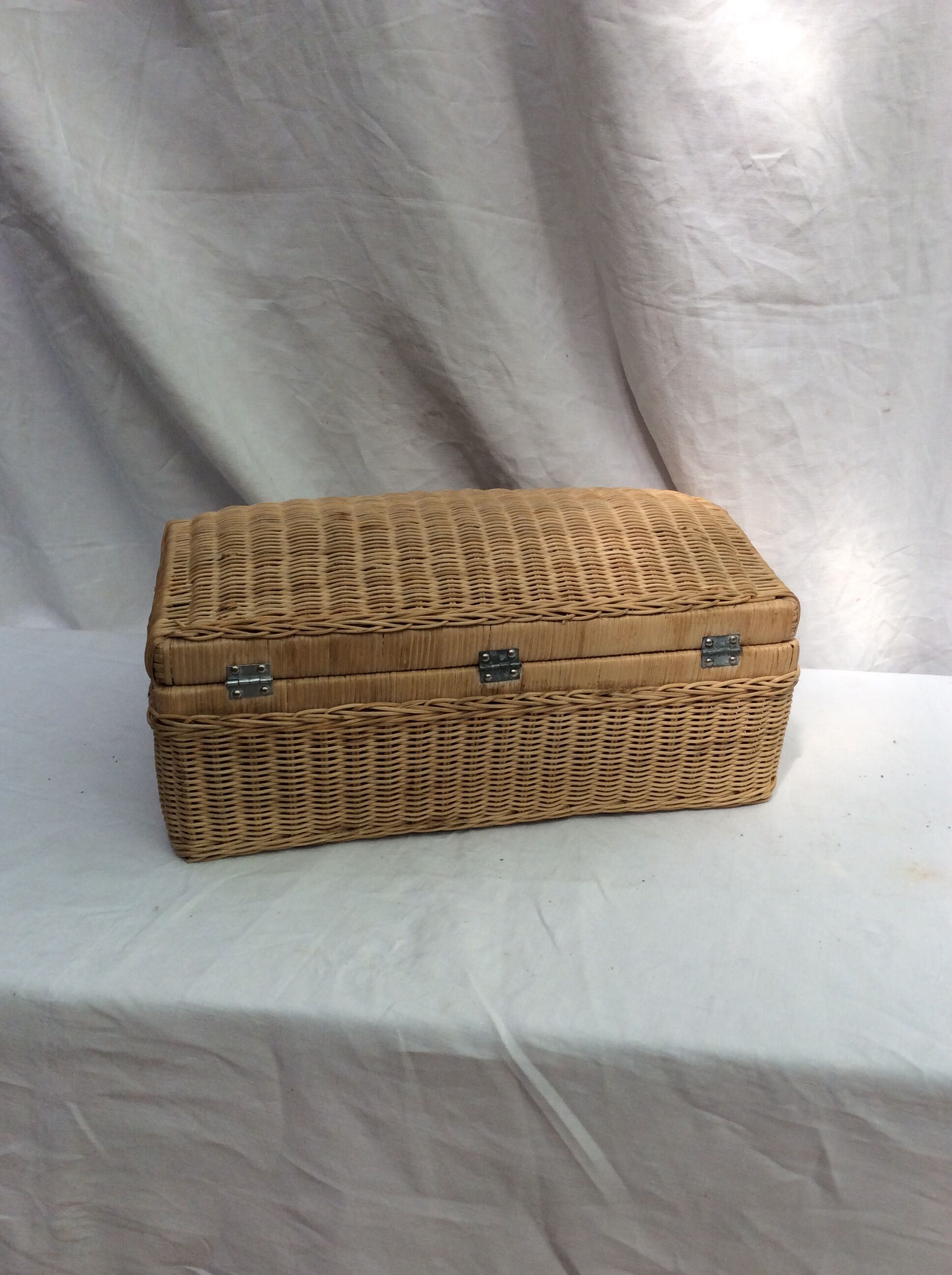 Vintage wicker case