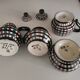 Vallauris coffee service FASE hand-decorated – 1950s ceramics