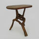 Coffee table, side table in Kola wood from the 1960s.