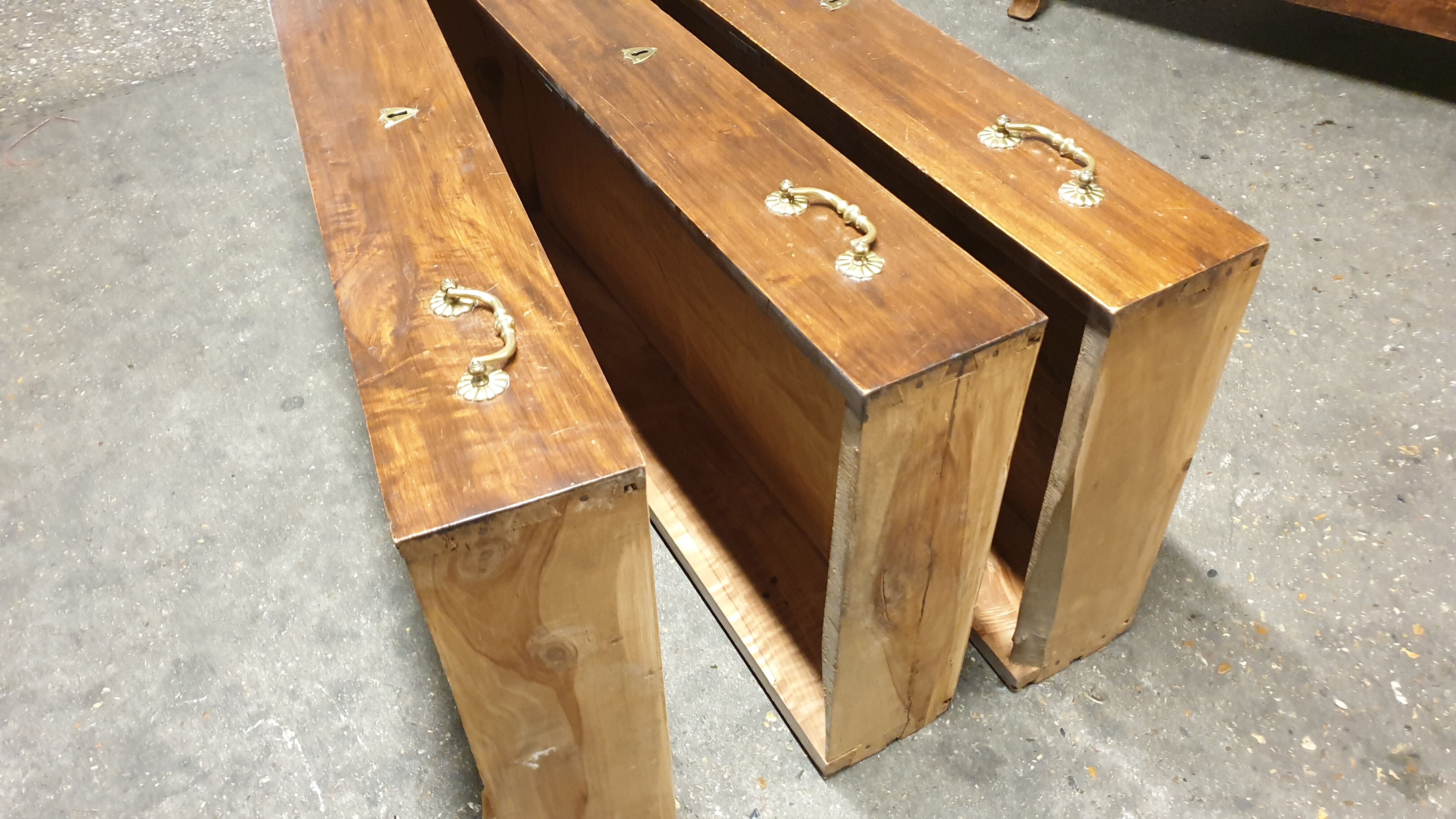Louis XVI walnut chest of drawers