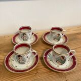 Napoleon and Josephine coffee service set