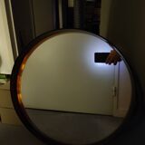 Round mirror with rim from the 70s brand Syla