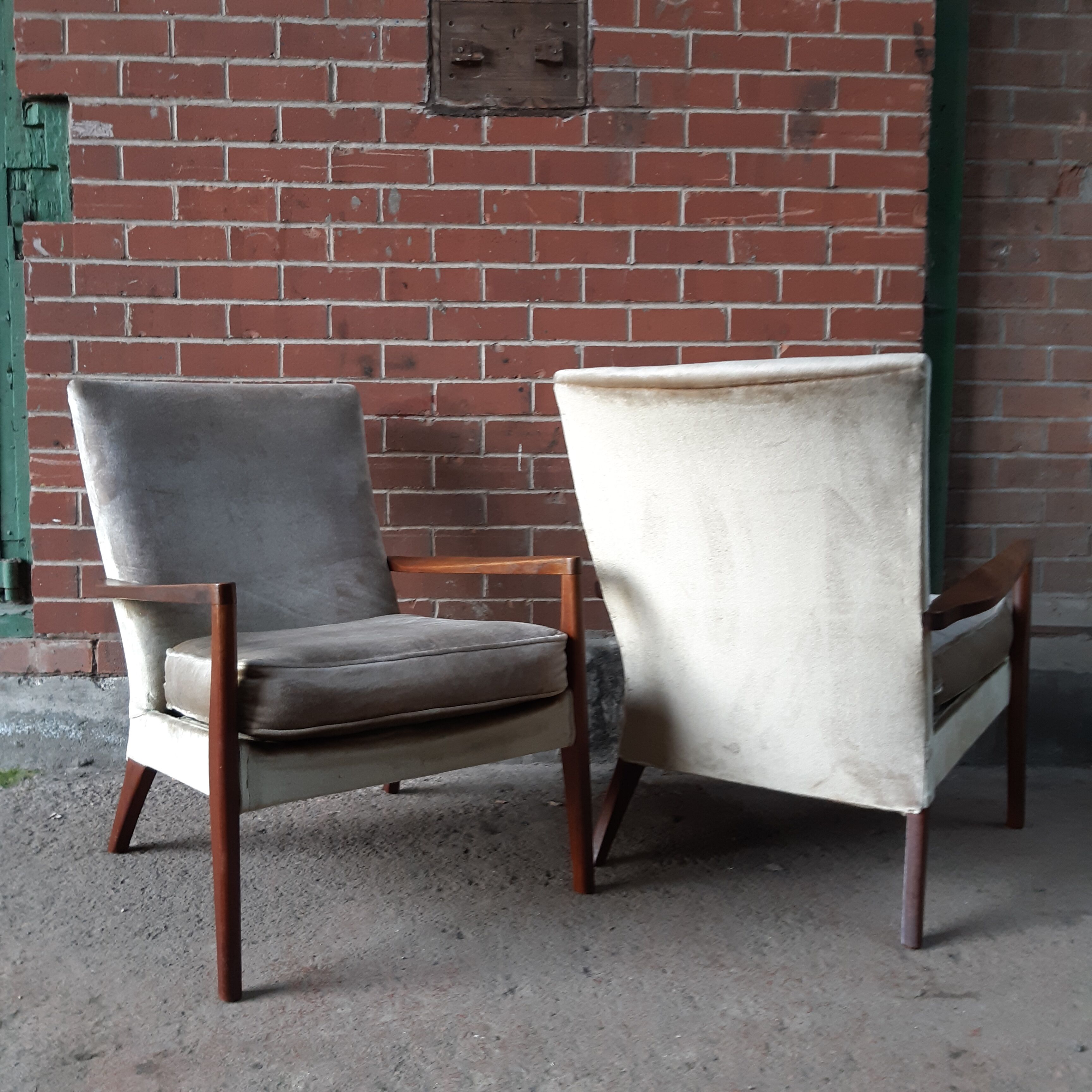 Mid Century Parker Knoll arm chairs