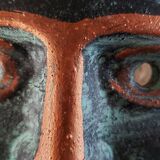 Vintage Greek tragedy wall mask