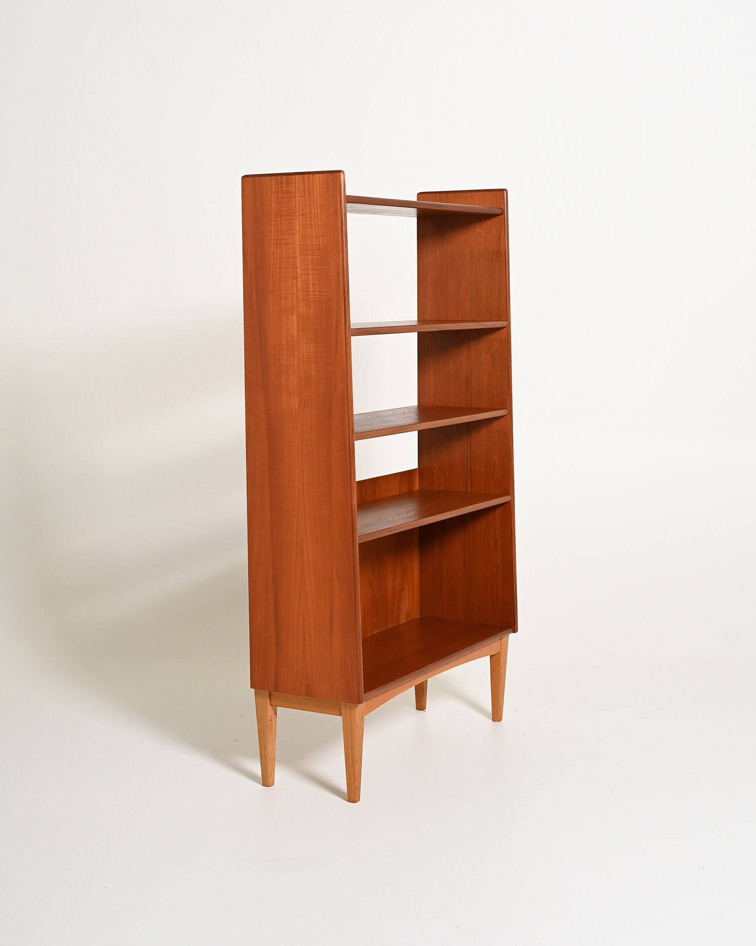 Teak bookcase by Bränntorps, 1950s-1960s