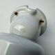 Antique ceramic & vintage opaline wall light