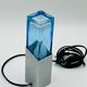Space Age Glass Block Lamp Murano 1970