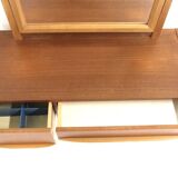 Scandinavian teak dressing table, Sweden, 1960