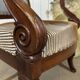 19th Century Restoration Armchair in Mahogany