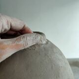 Sandstone vase unique piece