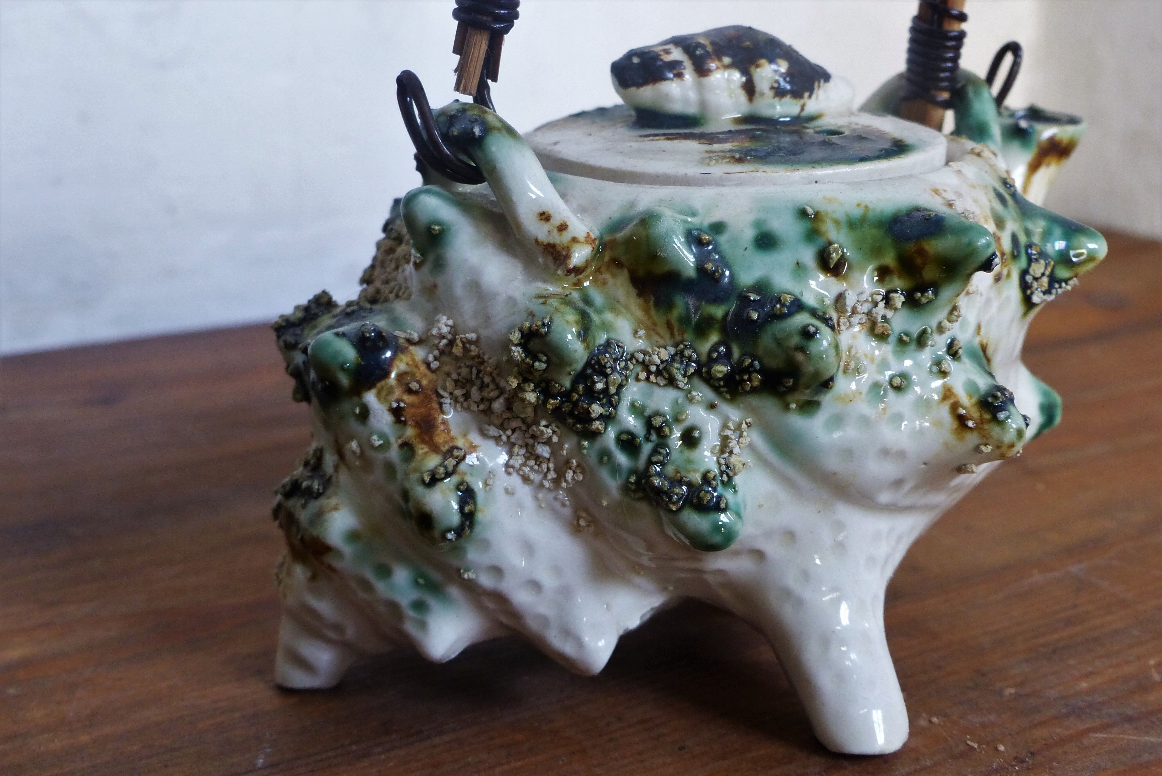 Vintage ceramic teapot