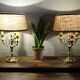 Paire de lampes chandeliers