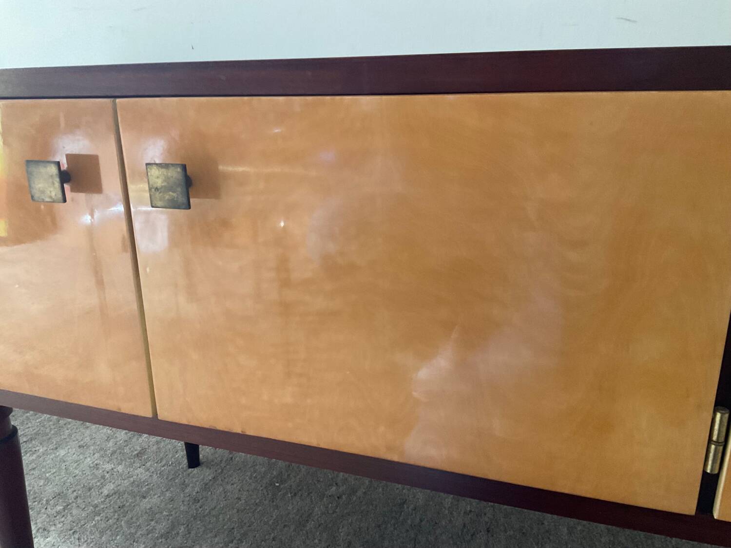 Vintage teak TV cabinet sideboard from the 60s and 70s