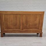 1960s, Danish 2 seater sofa, furniture wool, oak wood, orginal condition.