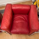 Paire de fauteuils LC2 Le Corbusier