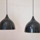 Pair of Midcentury Pendants Silhouette, Denmark, 1970s