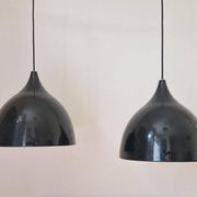 Paire de suspensions mid-century Silhouette, Danemark, années 1970
