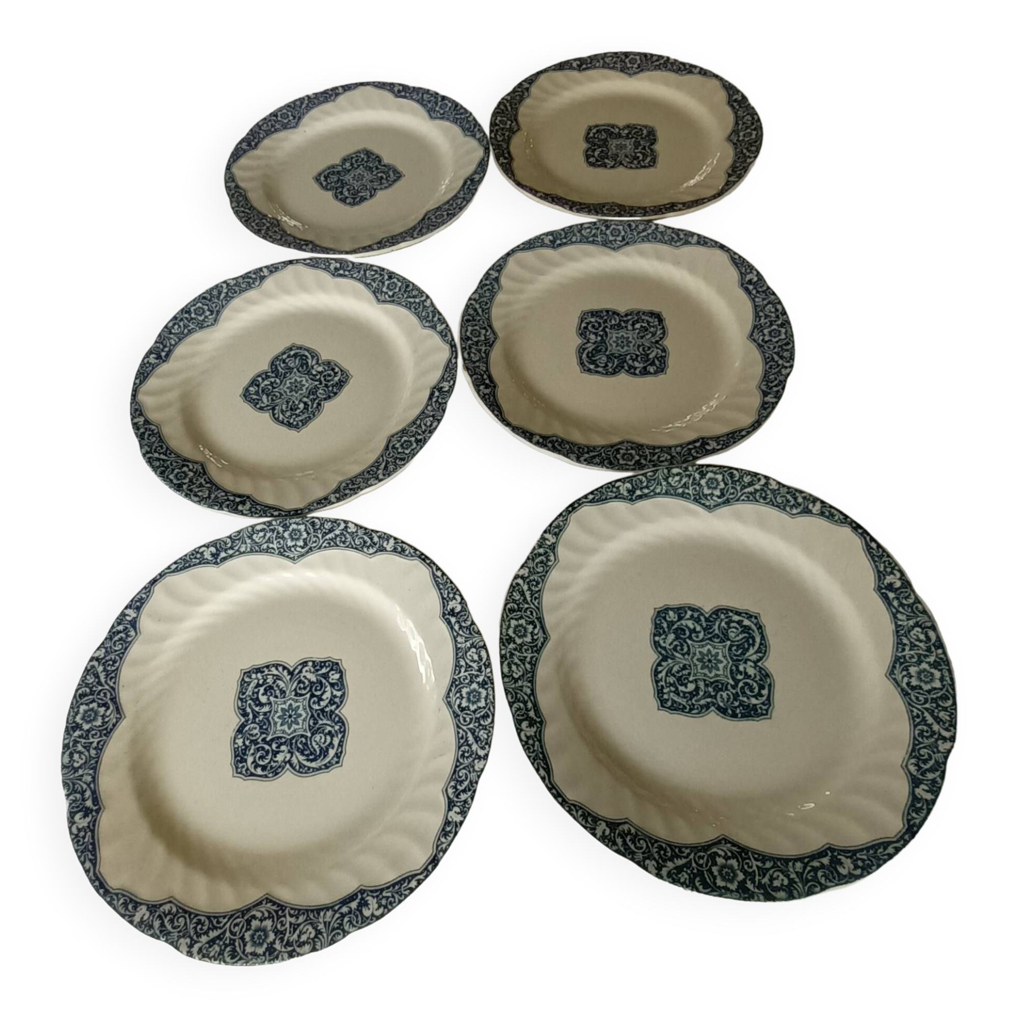 Assiettes Mauresque de Gien