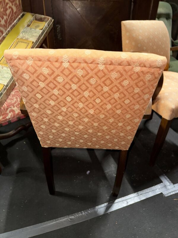 Paire de fauteuils bridge Art Déco - assise en fer à cheval - années 1930