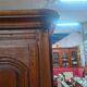 Solid oak wardrobe 19th century