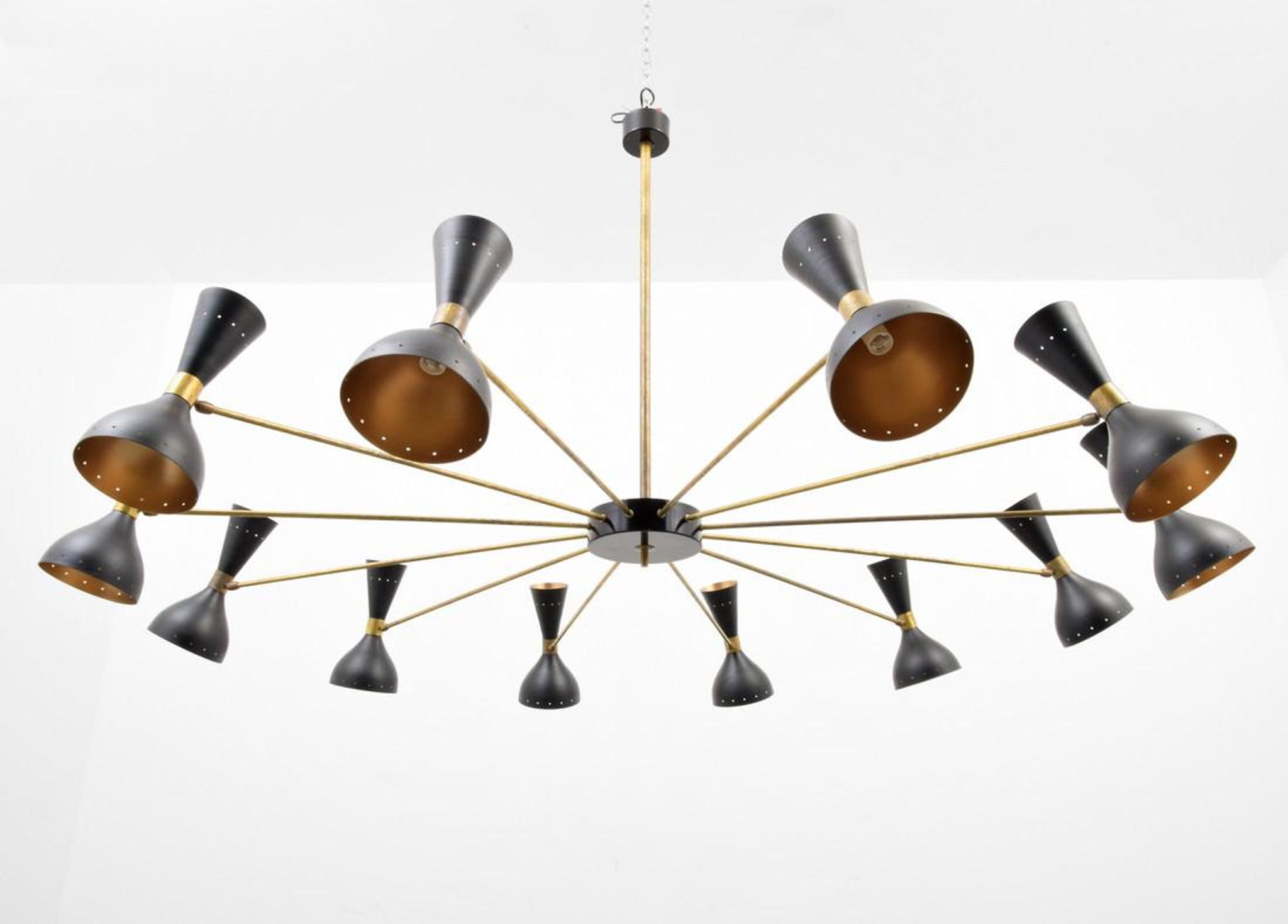 Italian chandelier in the style of the years 50/60