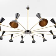 Italian chandelier in the style of the years 50/60