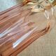 Vintage rosaline pink glass vase
