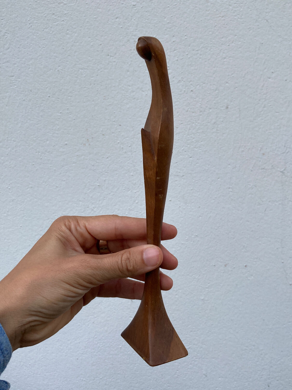 Scandinavian wooden virgin
