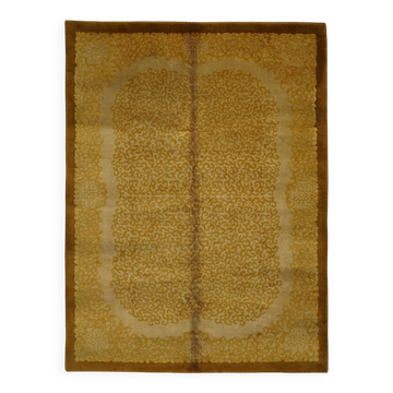 Turkish Handknotted Wool Oushak Rug 271 cm x 367 cm