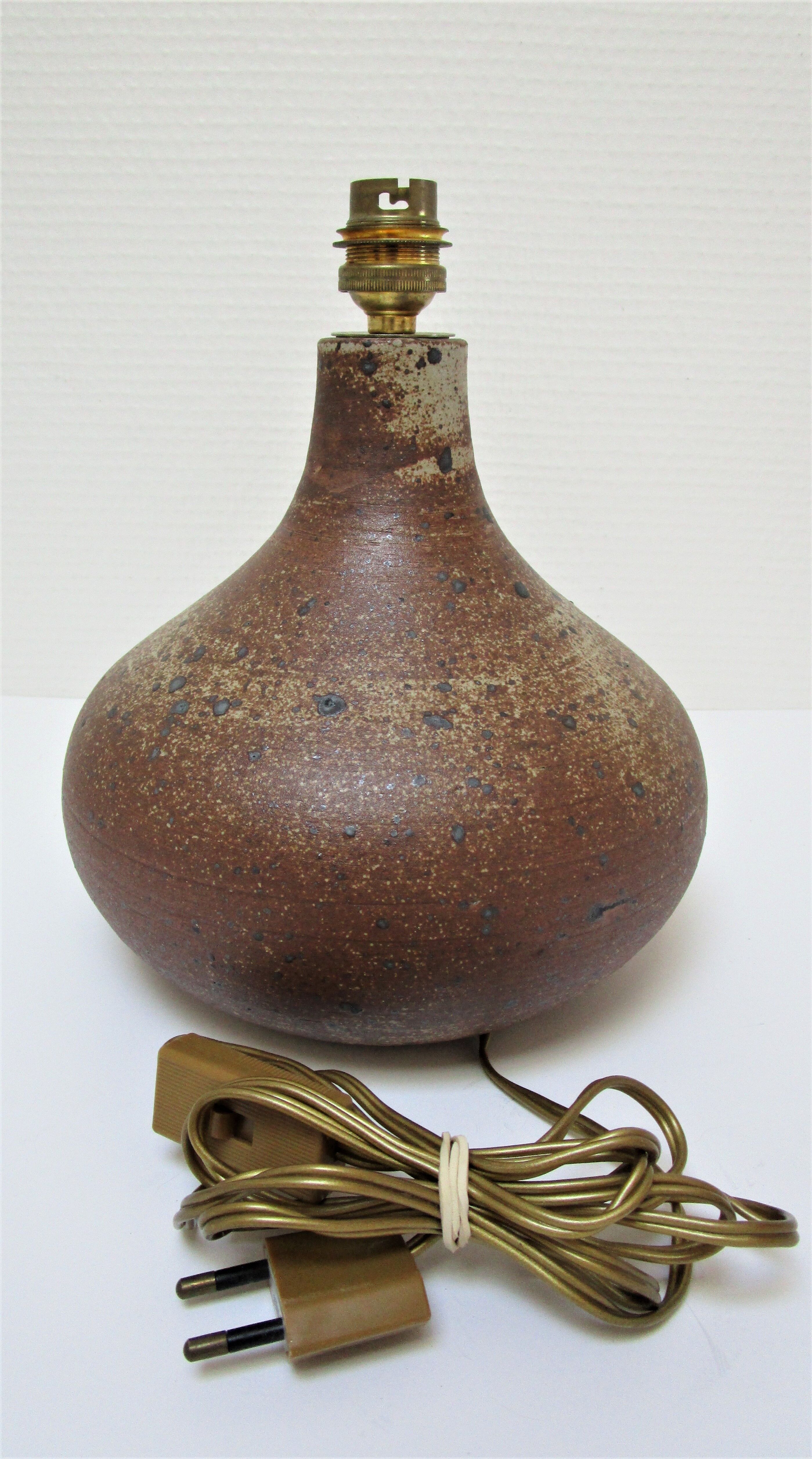 Vintage  pyrity sandstone lamp foot 60/70