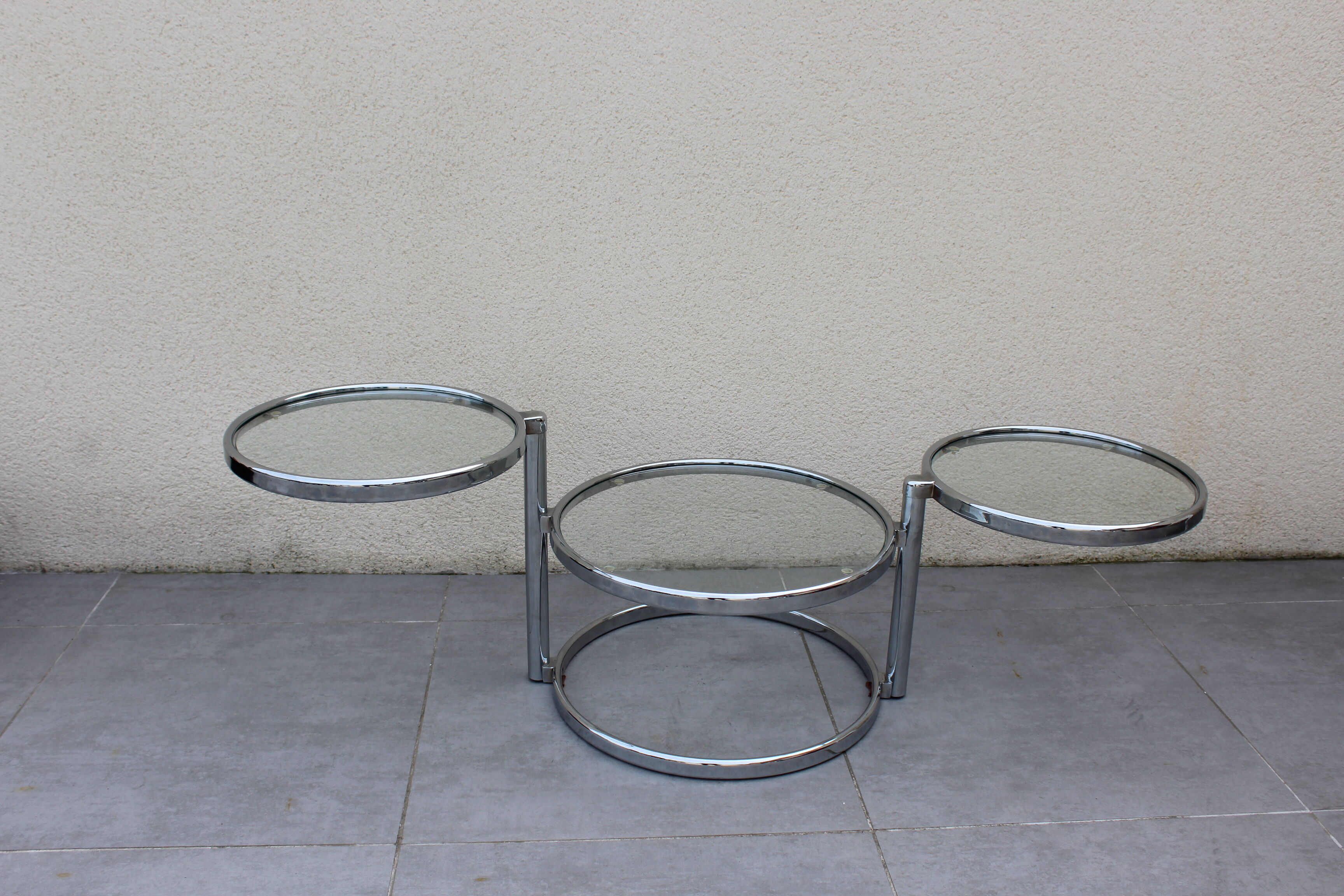 glass coffee table leitmotiv design