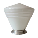 White opaline ceiling lamp