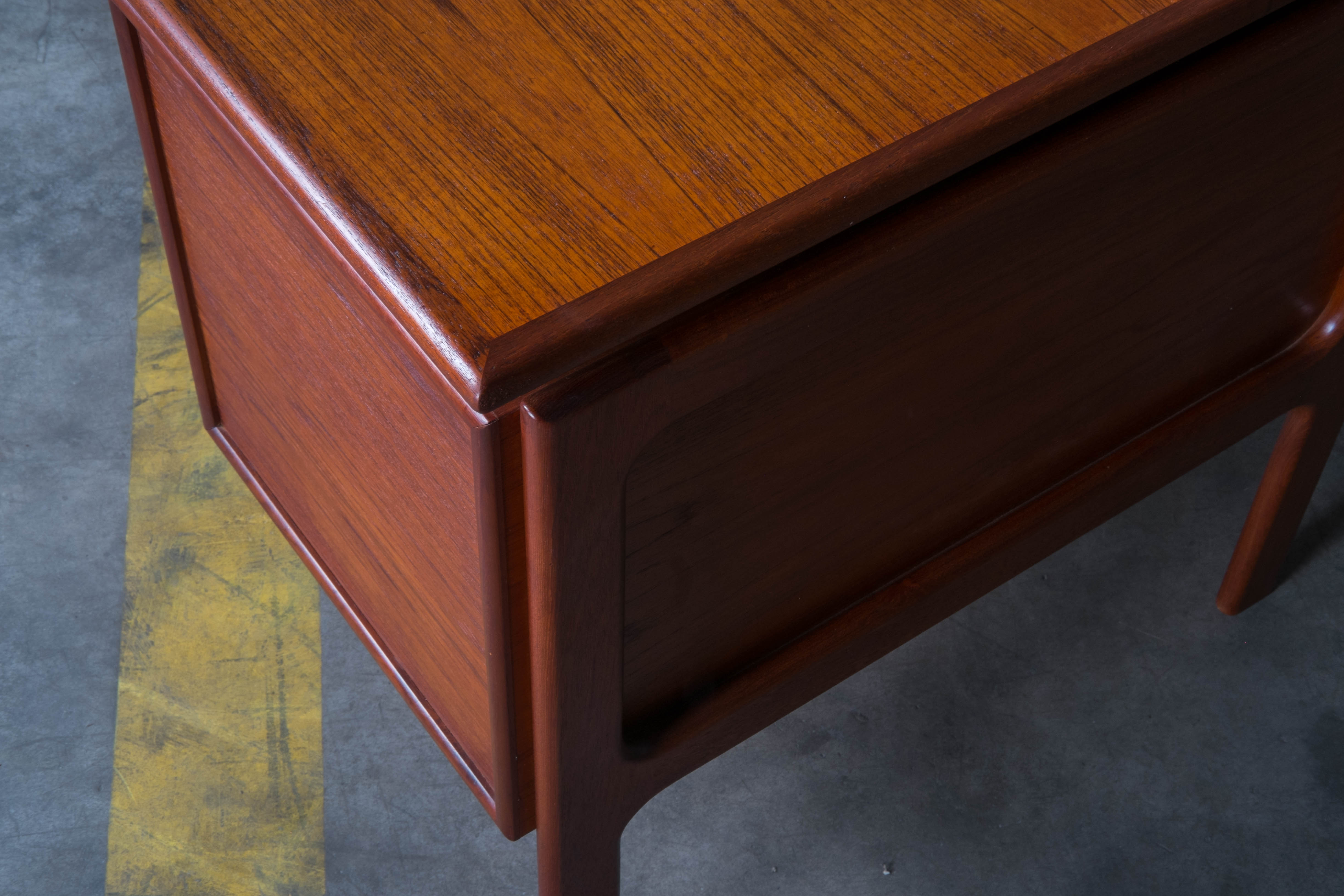 Writing desk designed by gv gasvig and produced by gv møbler in the 1960