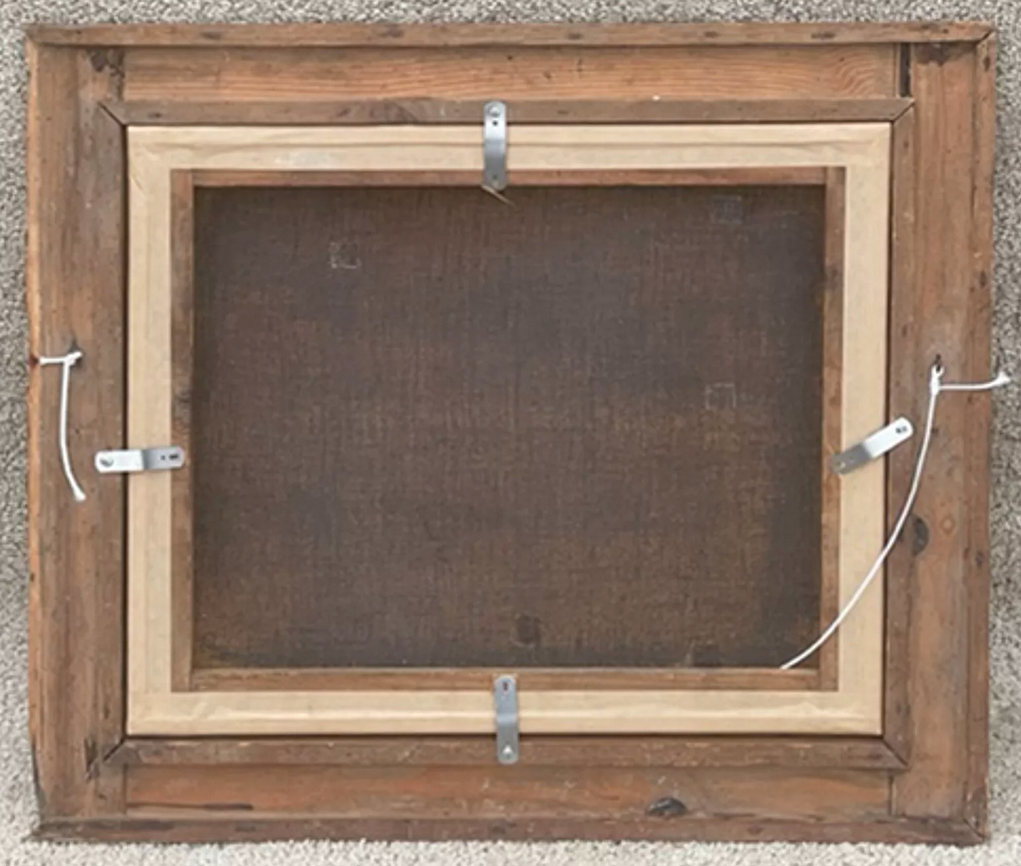 Oil on landscape panel