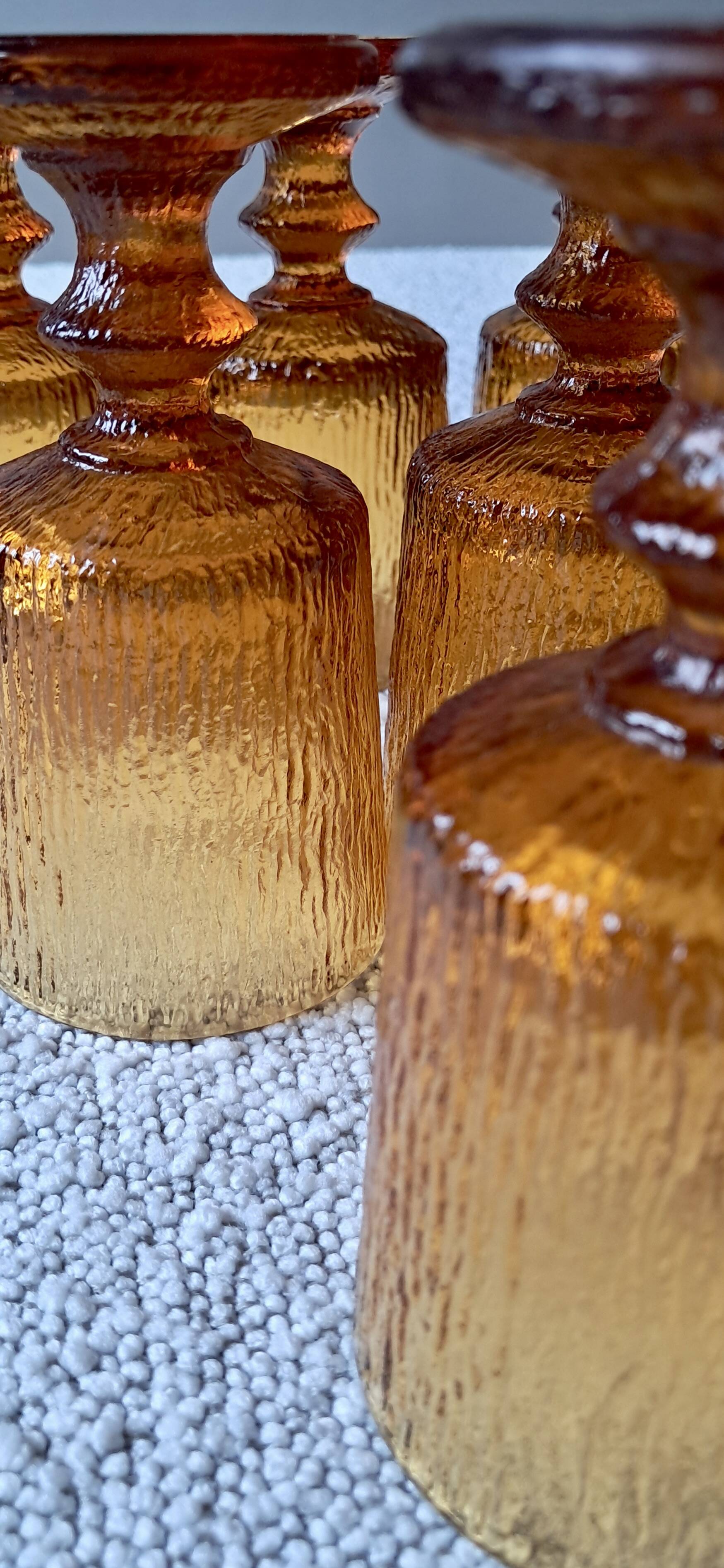 Set of vintage glasses
