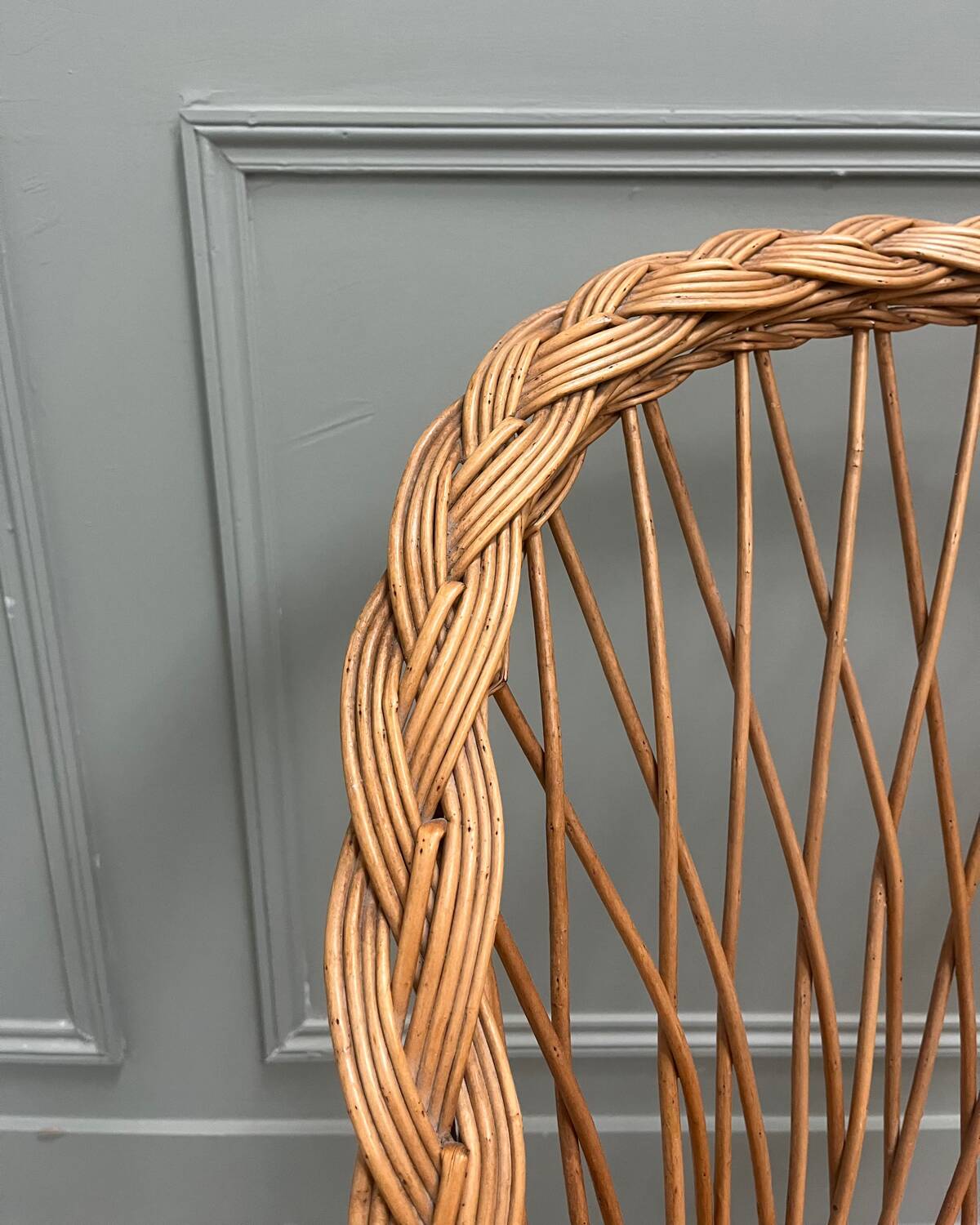 Fauteuil en rotin pour enfants