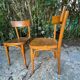 Lot de quatre chaises bistrot