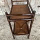 Vintage Rattan Bedside Table #E092