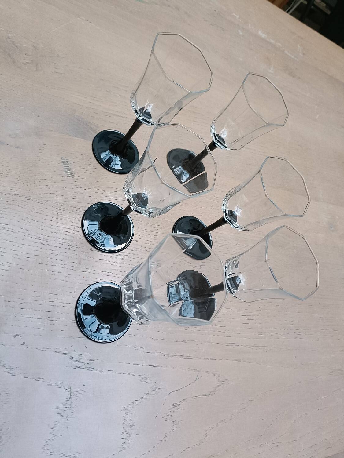 Lot de 6 verres à vin Luminarc, Esso