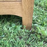 Solid oak chest of drawers
