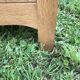 Solid oak chest of drawers