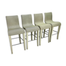 Set of 4 bar stools, Vincent Sheppard, Lloyd Loom Barstools, 2000s