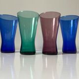 4 Danish 1950’s Glasses in different colors
