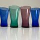 4 Danish 1950’s Glasses in different colors